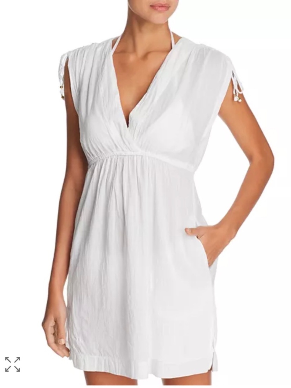 Lauren Ralph Lauren Farrah Dress Swim Cover-Up Small
